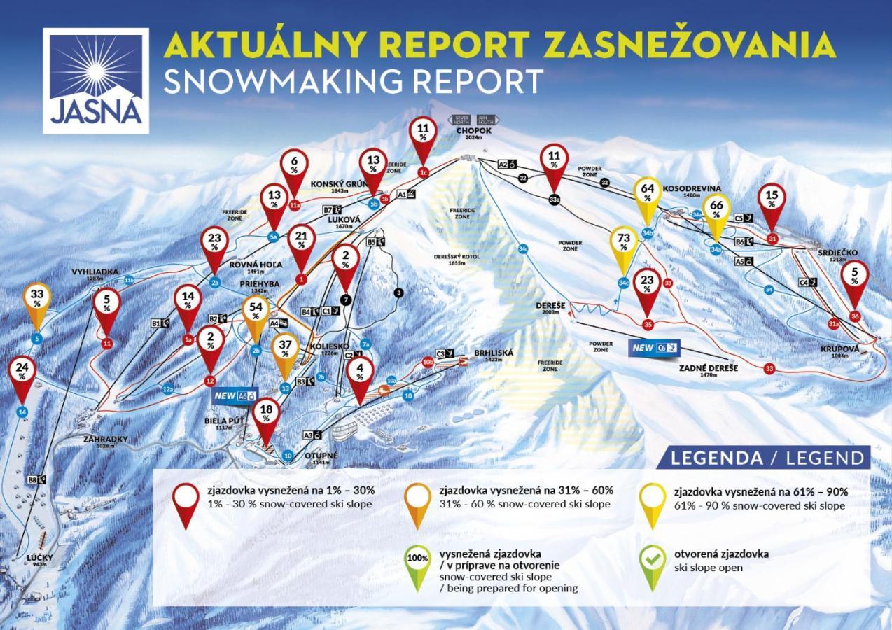 Cardinal Jasna Mountain Wellness Apartment Деменівська Долина Екстер'єр фото
